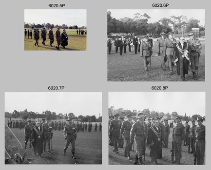 AHQ Survey Regiment Freedom of Entry Parade held in Bendigo 1970