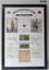 Framed story of an Eaglehawk Soldier WW1 - Norman V. Long