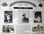 Framed story re Eaglehawk Soldier. WW1 - JOHN E. WOOD