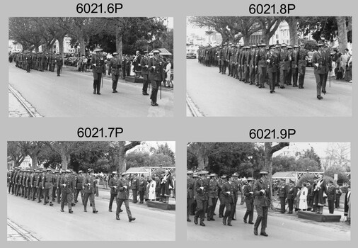 Army Survey Regiment Freedom of Entry Parade held in Bendigo 1980