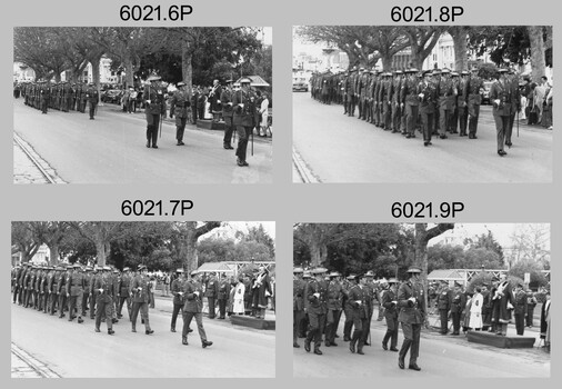 Army Survey Regiment Freedom of Entry Parade held in Bendigo 1980