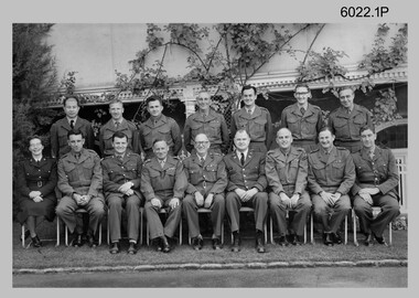 Commissioned Officers of the Army Survey Regiment c1962-1965 Fortuna Villa Bendigo