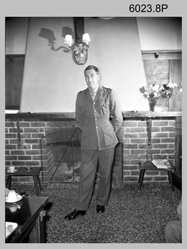 Headquarters Survey Regiment 1962 inside the Officers Mess at Fortuna Villa, Bendigo.