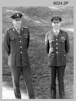 General’s Visit to the Army Survey Regiment 1982, Fortuna Villa, Bendigo.