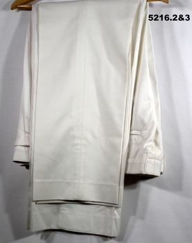 Navy, Summer Ceremonial White trousers for Officers.