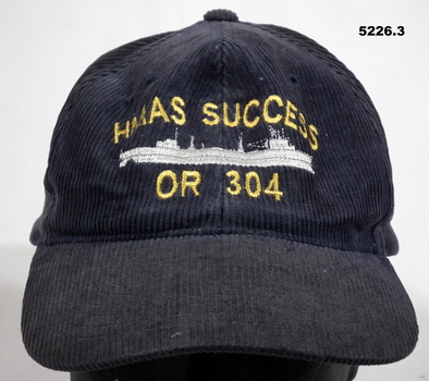 Service Baseball cap HMAS Success.