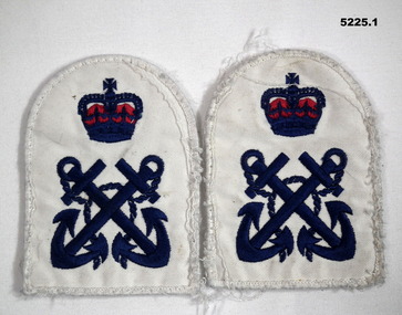 RAN Navy Arm Rank Badges and Australian Flag.