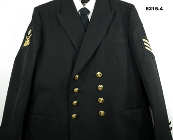 Navy Winter Ceremonial Uniform Jacket for Non Commissioned Officer.