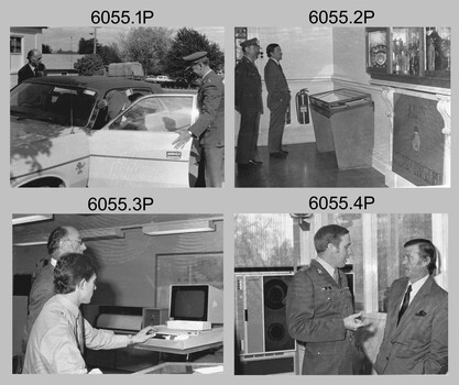 Minister for Defence’s Visit to the Army Survey Regiment, Fortuna Villa, Bendigo c1978