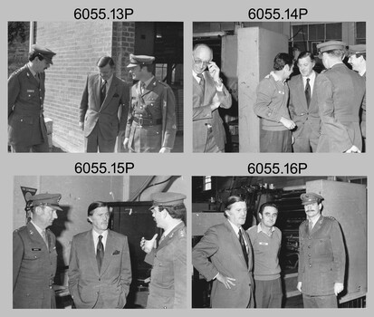 Minister for Defence’s Visit to the Army Survey Regiment, Fortuna Villa, Bendigo c1978
