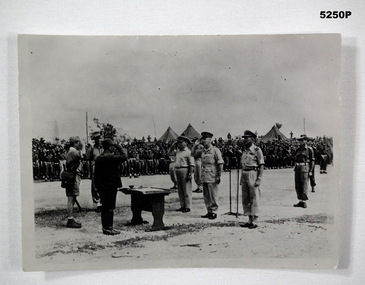 Black & White photo of Japanese Surrender