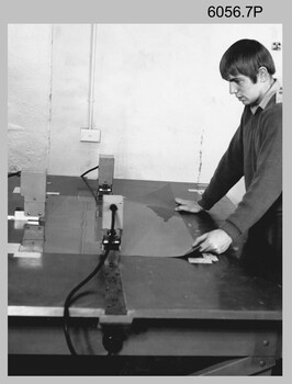 Photographic equipment operated by technicians at the Army Survey Regiment, Fortuna Villa Bendigo. c1970s