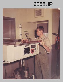 Photographic equipment operated by technicians at the Army Survey Regiment, Fortuna Villa Bendigo. c1970s