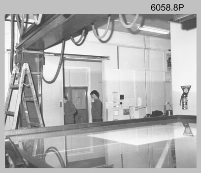 Photographic equipment operated by technicians at the Army Survey Regiment, Fortuna Villa Bendigo. c1970s