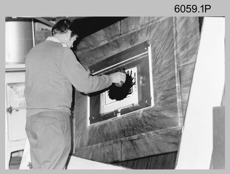Map proof prepared by technicians at the Army Survey Regiment, Fortuna Villa Bendigo. c1970s