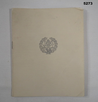 38th Battalion Christmas Card.