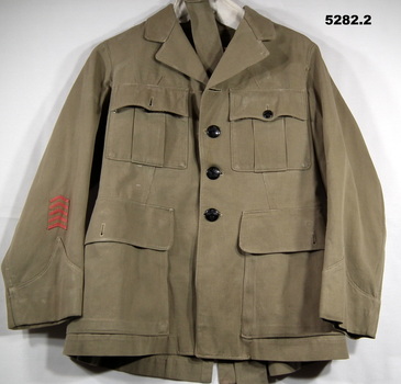 RAAF Summer uniform, Jacket and belt.