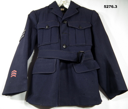 WRAAF UNIFORM, JACKET, SKIRT, BELT AND CAP.