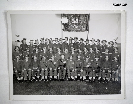 Officers and Senior NCO Group Portrait.