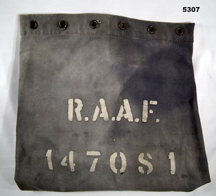 Canvas RAAF Blue Kit Bag.