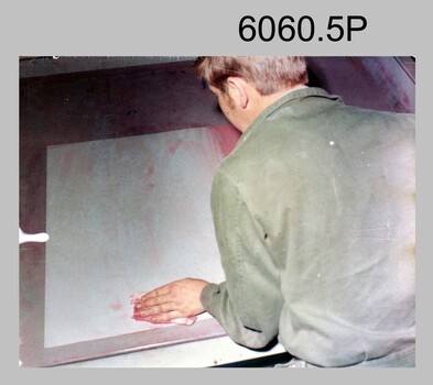 Printing plates prepared by technicians at the Army Survey Regiment, Fortuna Villa Bendigo. 1960s to 1980s
