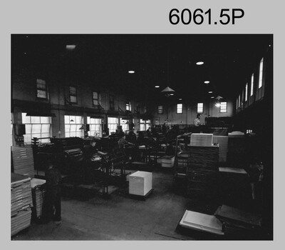 George Mann Printing Presses at the Army Survey Regiment, Fortuna Villa Bendigo. c1960s