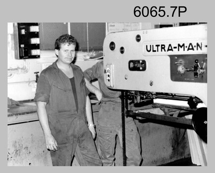 Ultra-MAN-III Printing Press at the Army Survey Regiment, Fortuna Villa Bendigo. c1970s to c1980s
