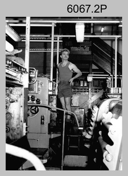 Printing Presses in operation at the Army Survey Regiment. Fortuna Villa Bendigo. c1980s