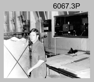 Printing Presses in operation at the Army Survey Regiment. Fortuna Villa Bendigo. c1980s