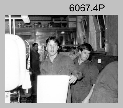 Printing Presses in operation at the Army Survey Regiment. Fortuna Villa Bendigo. c1980s