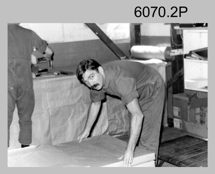 Bulk printed maps despatched by Printer Technicians at the Army Survey Regiment. c1980s, Fortuna Villa Bendigo. 