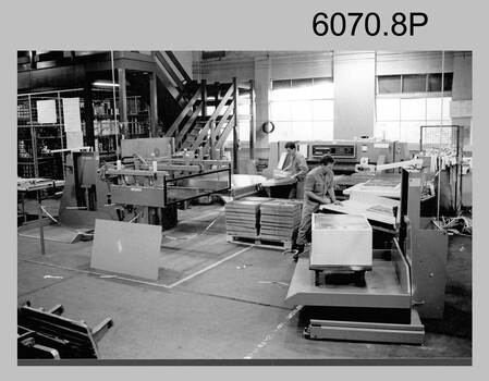 Bulk printed maps despatched by Printer Technicians at the Army Survey Regiment. c1990s, Fortuna Villa Bendigo. 