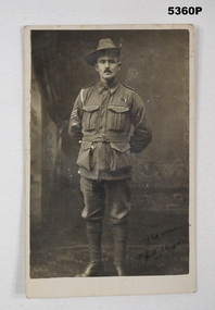 Photograph of a Sergeant in 38th BN AIF