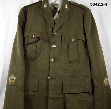 Royal Australian Army Uniform, Cap, Jacket, Shirt and pants. 