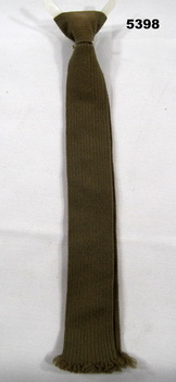 Army issue khaki necktie.