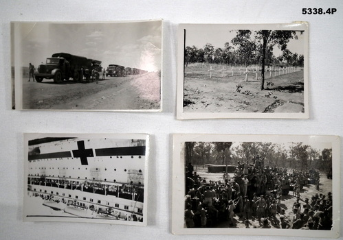 WW2 photos at Darwin at end of War.