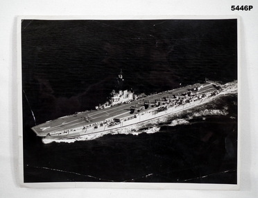 Photograph of the HMAS Melbourne 