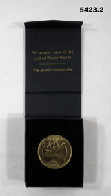 60th anniversary medallion for WW2