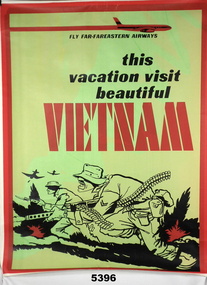 Poster souvenir from Vietnam.