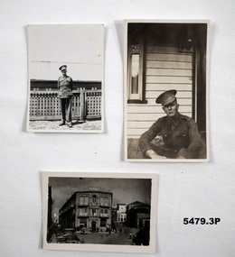 Photographs of soldier, Australian Soldier Club