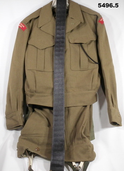 Army battle dress uniform. 