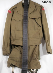 Army battle dress uniform. 