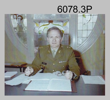CO LTCOL Jorge Gruszka, Army Survey Regiment, Fortuna Villa, Bendigo. c1982-1985.