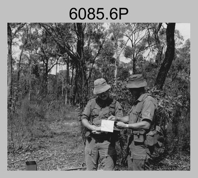 Navigation Exercise - Army Survey Regiment Regimental Training 1985.