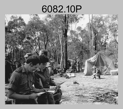 Navigation Exercise - Army Survey Regiment Regimental Training 1985.