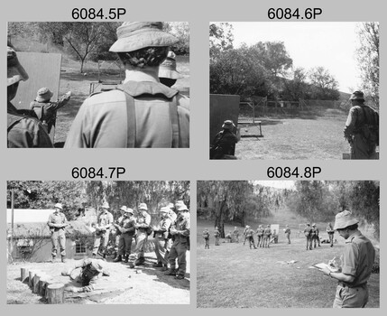 Military Skills Revision - Army Survey Regiment Regimental Training, Fortuna, Bendigo. 1985