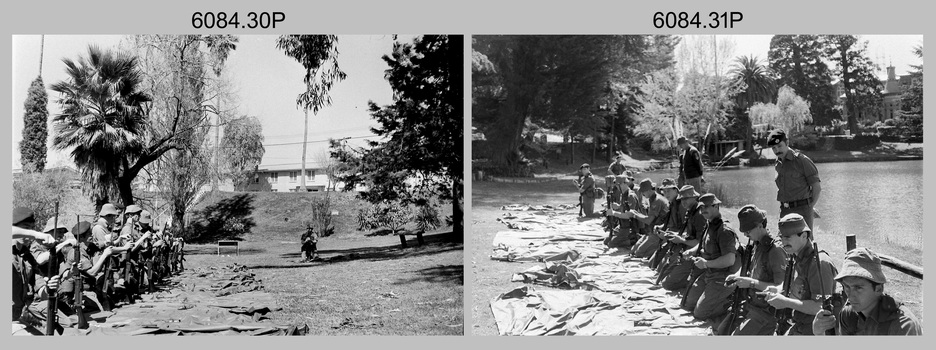 Military Skills Revision - Army Survey Regiment Regimental Training, Fortuna, Bendigo. 1985