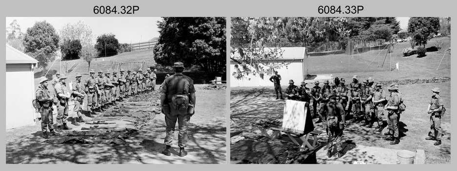 Military Skills Revision - Army Survey Regiment Regimental Training, Fortuna, Bendigo. 1985