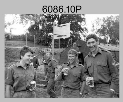 BBQ - Army Survey Regiment Regimental Training. 1985.