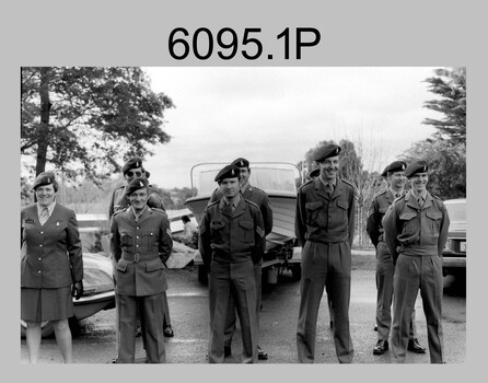 Corps Day Parade at the Army Survey Regiment, Fortuna Villa, Bendigo. 1983.